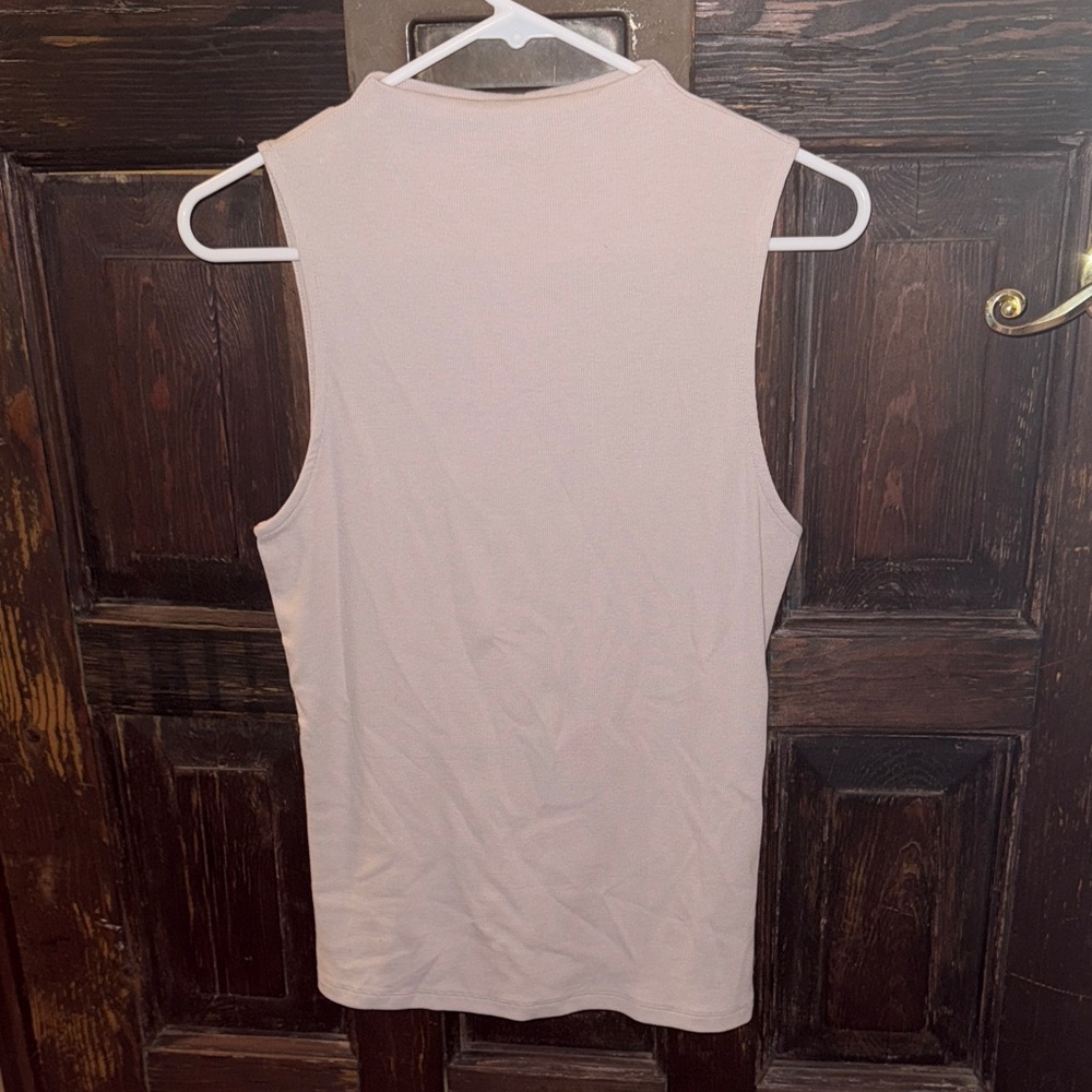 a new day Sleeveless Lilac Mock Neck Tank size medium